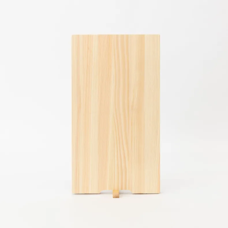 Hinoki Cutting Board with Stand