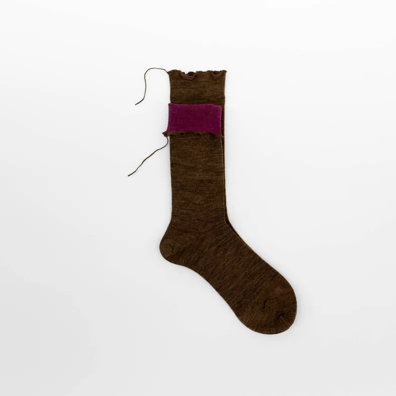 Himukashi Reversible Socks - Wool