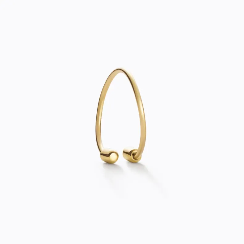 Shihara Twist Round Earring 01