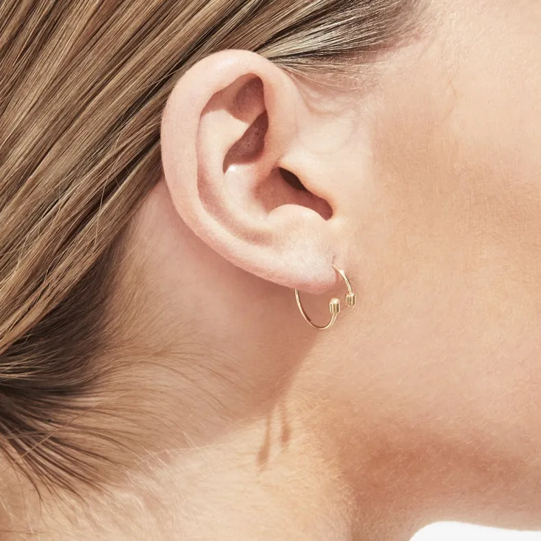 Shihara Twist Round Earring 01