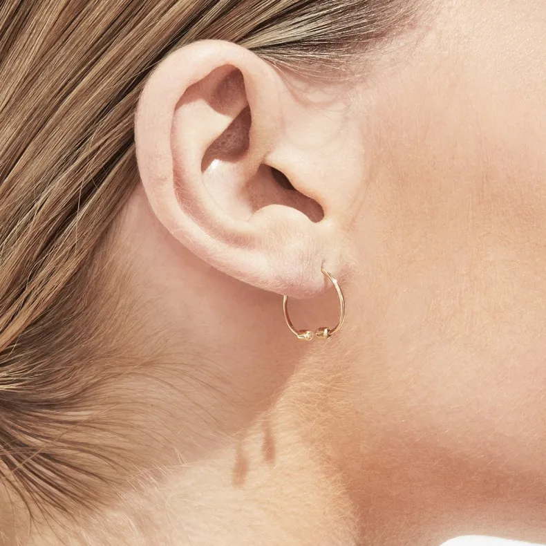 Shihara Twist Round Earring 01