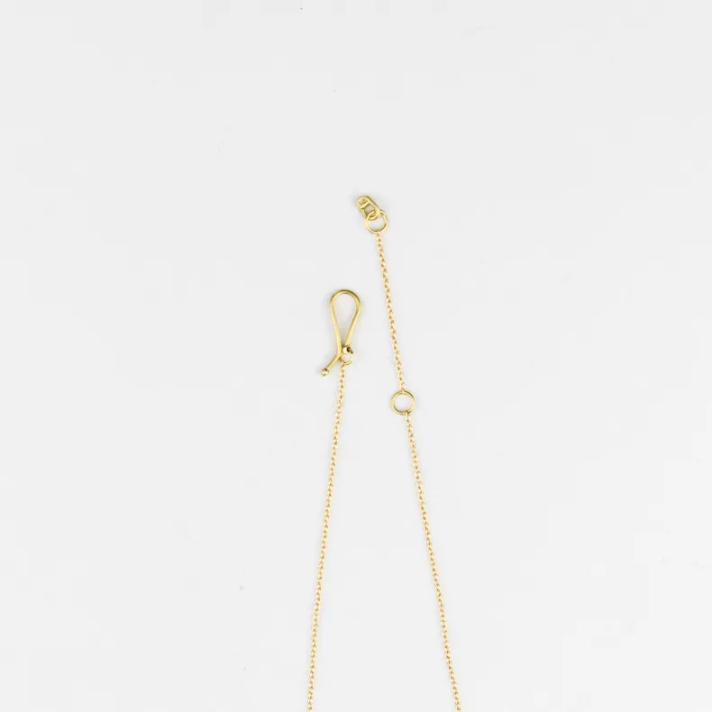 Black Barc 'Doku' Green Tourmaline Necklace