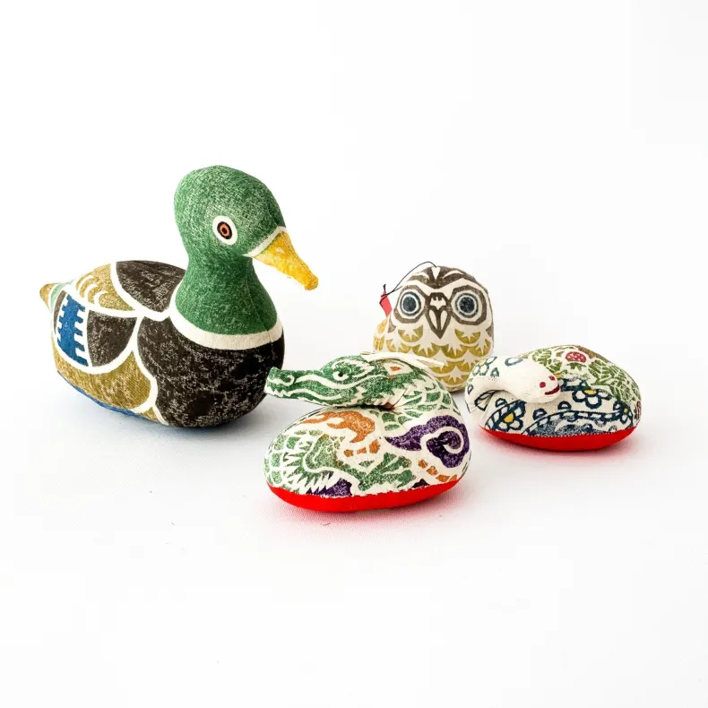 Shinkogei Wood Block Print Animals