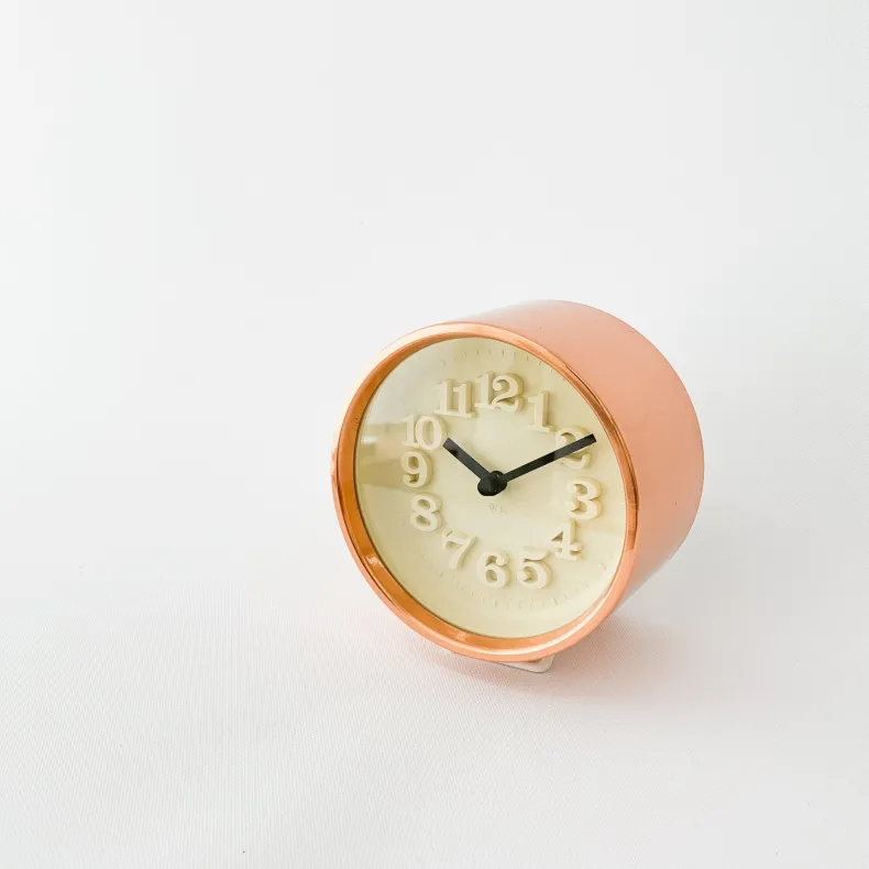 Lemnos Copper Desk Clock