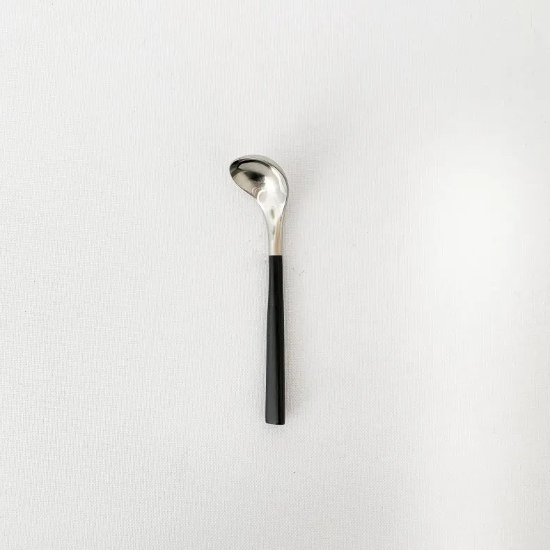 Sori Yanagi Stainless Steel and Birch Wood Handle Flatware