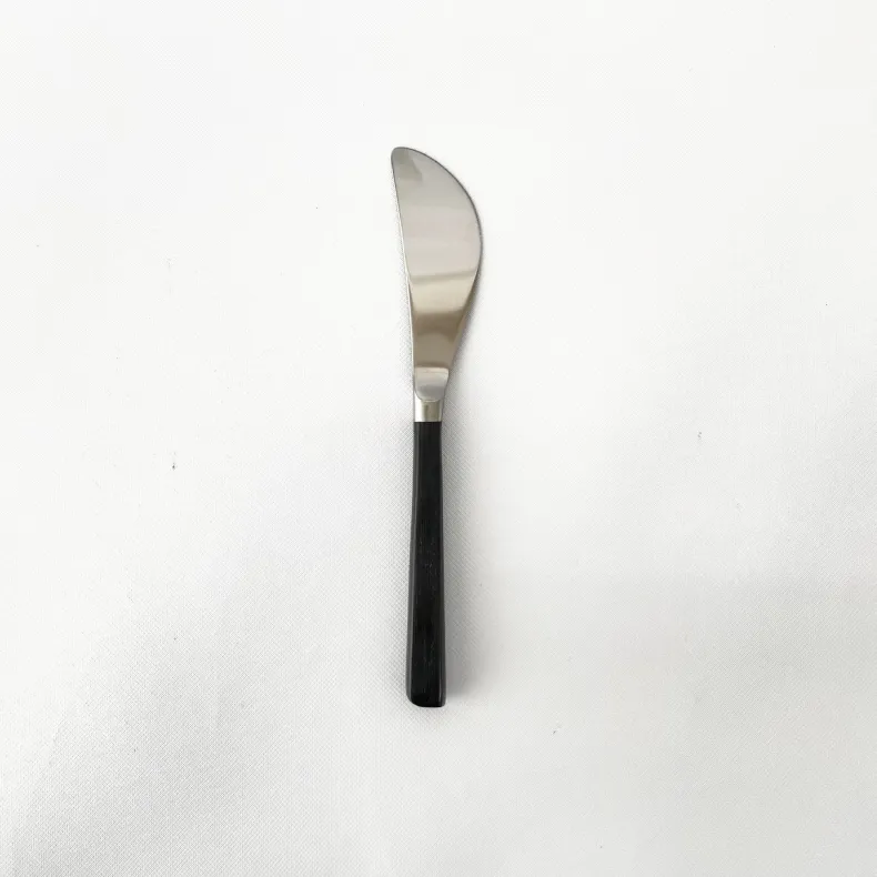 Sori Yanagi Stainless Steel and Birch Wood Handle Flatware