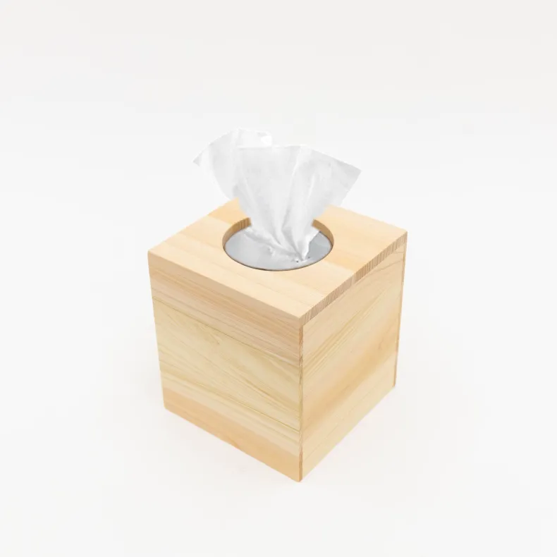 Hinoki Tissue Cube [JC-335]