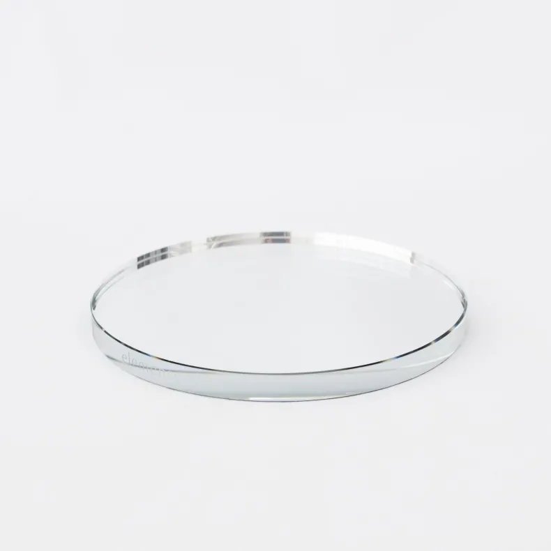 Elemense Glass Mirror Tray
